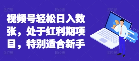 视频号轻松日入数张，处于红利期项目，特别适合新手-逐梦终点站