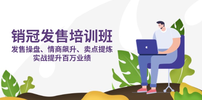 (14203期)销冠 发售培训班:发售 操盘+情商 飙升+卖点 提炼,实战提升百万业绩-逐梦终点站